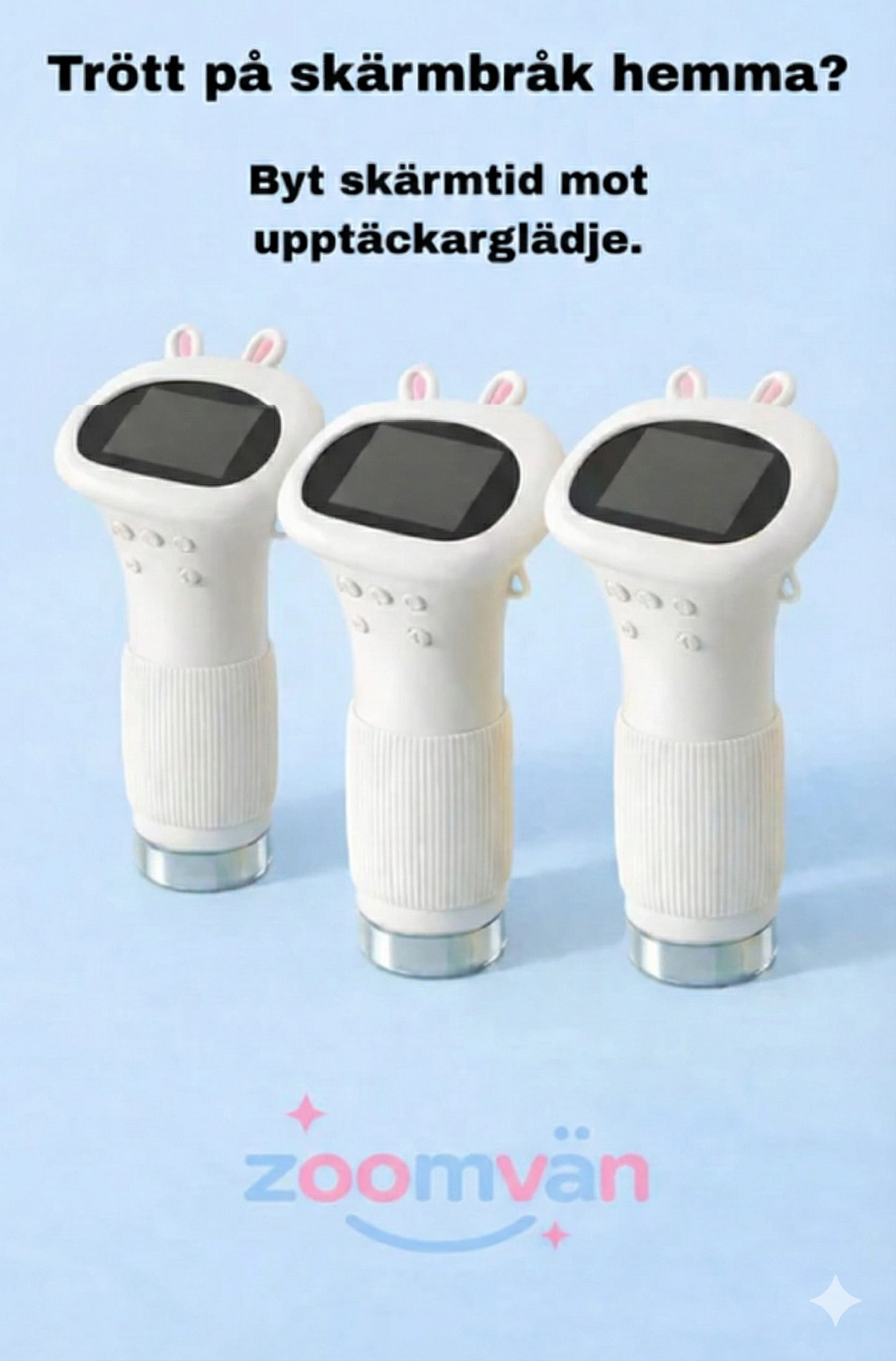 Zoomvän - Den enda skärmen som faktiskt utvecklar ditt barns hjärna